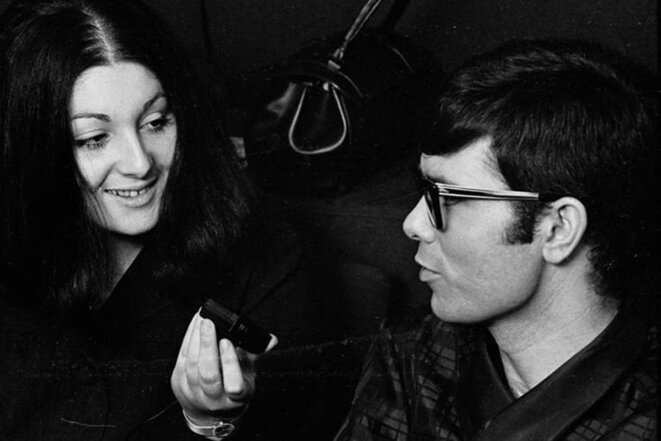 Lily Brett et Cliff Richard © DR Lily Brett et Cliff Richard © DR